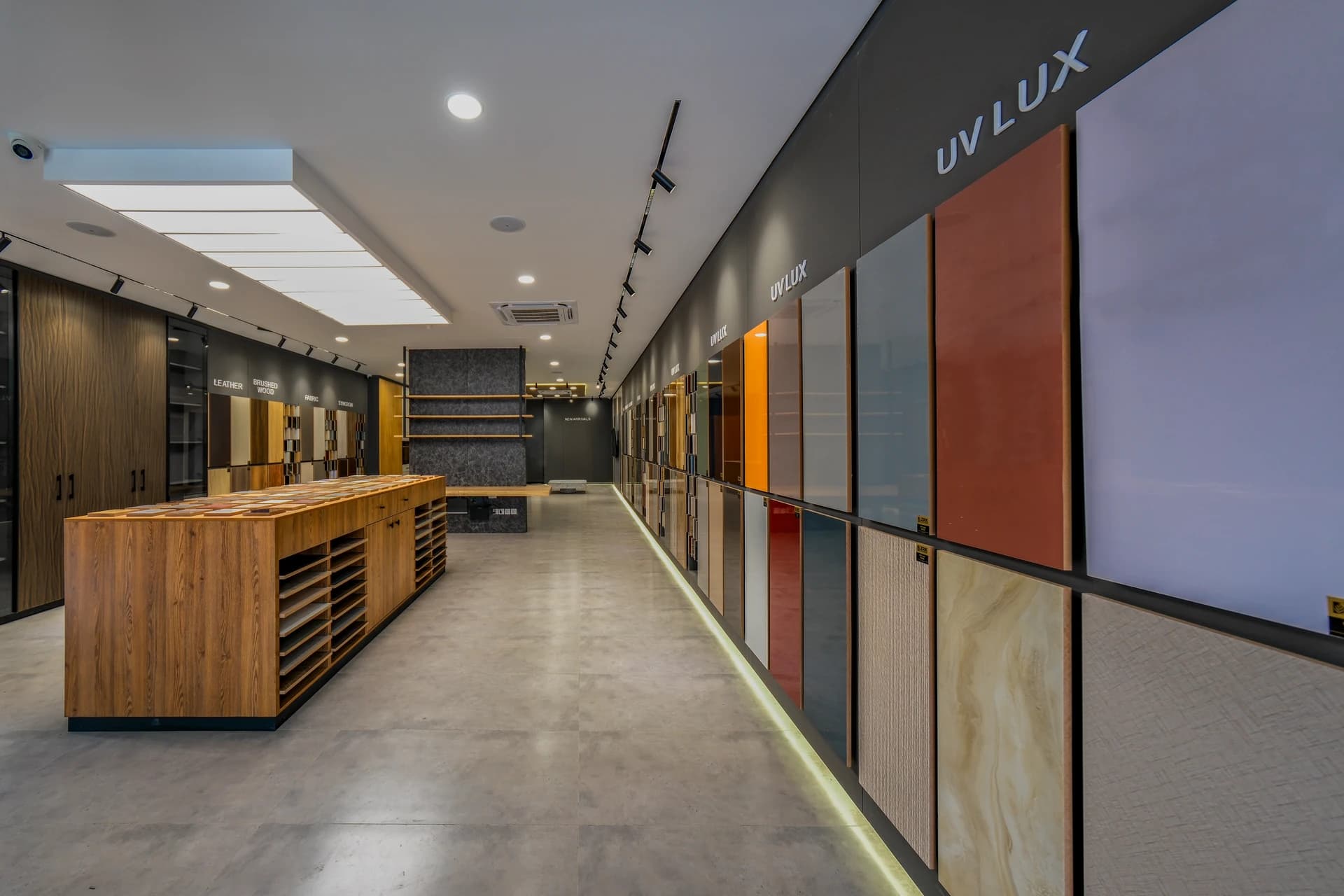 Showroom welcome area