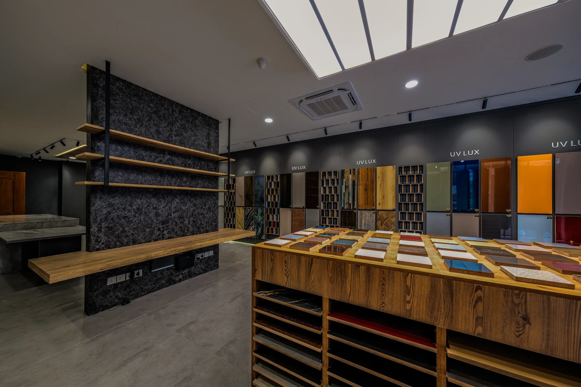 Material inspiration wall