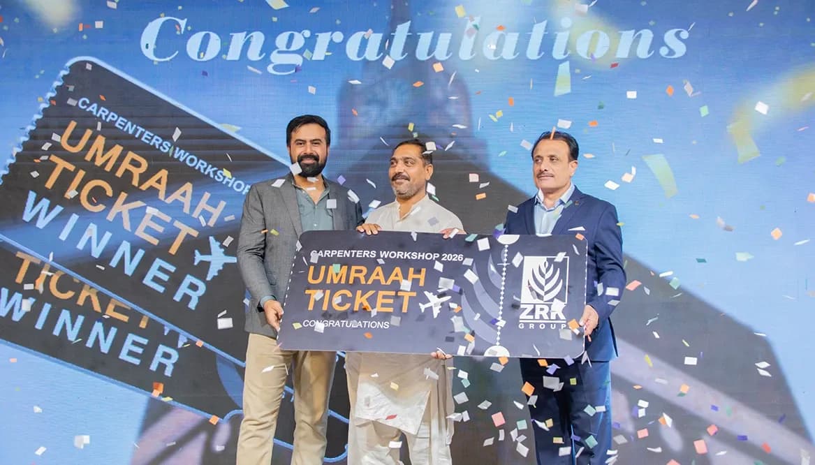 ZRK Group celebrates local craftsmanship with Carpenters Workshop events in Faisalabad & Lahore